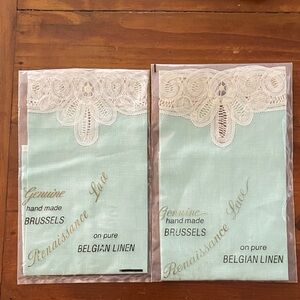 Belgian and Handmade Lace Set